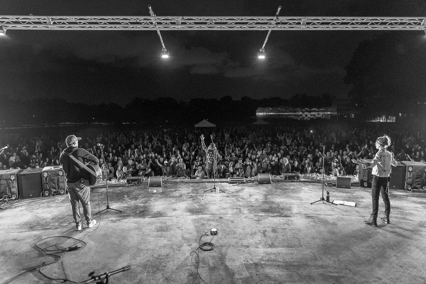 Families gathered at Jesus Festival in Hamilton