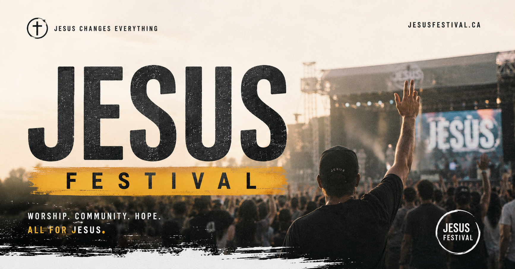 Jesus Festival worship, community, and hope cover image